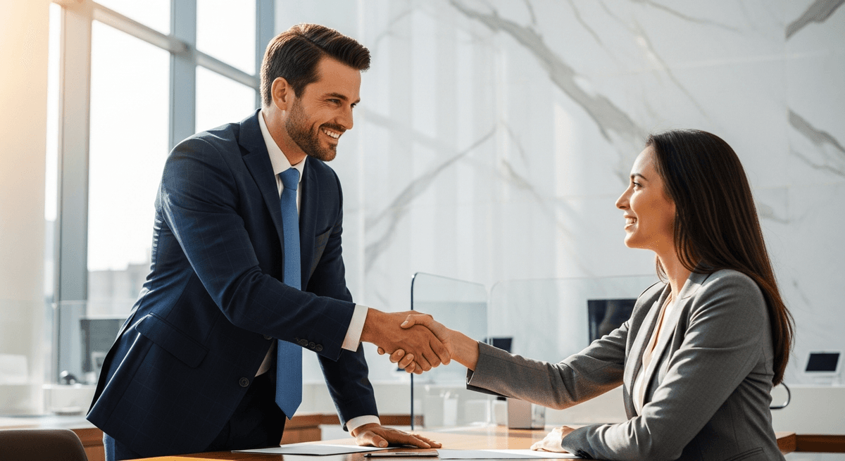 Secure banking consultation